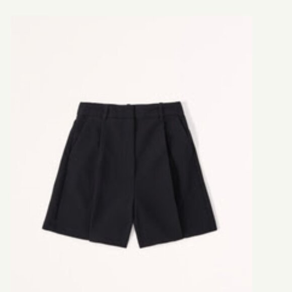 Abercrombie & Fitch High Rise Tailored Shorts - Picture 1 of 1